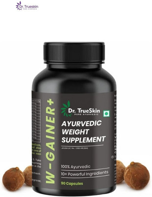 Dr. Trueskin W-Gainer+ Capsules for Mass Gain Support More(90 Capsules)