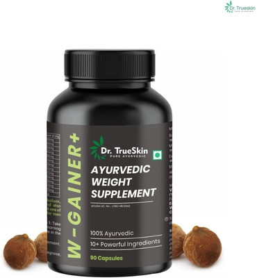 Dr. Trueskin W-Gainer+ Capsules Herbal Body Strength Booster More(90 Capsules)