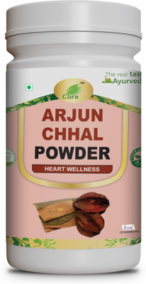 Cura Arjun Chhal Powder 200g | Pure & Natural | Heart Health & Wellness Powder 100gx2(200 g)