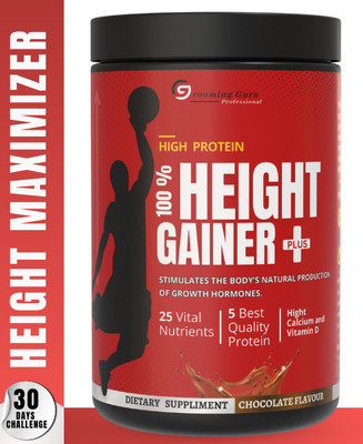 The Gromming guru Height Gainer plus - Height Increase Herbal Powder with Height Growth Supplement(500 g)