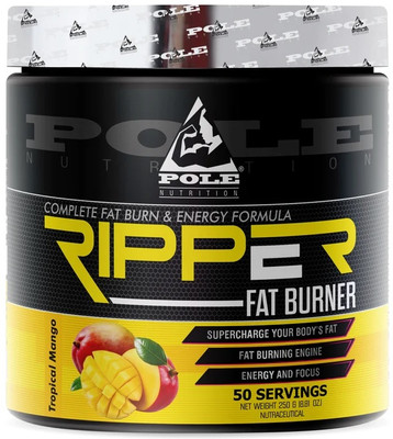 Pole Nutrition Ripper Fat Burner 50 Serving (Tropical Mango Flavour)(250 g)