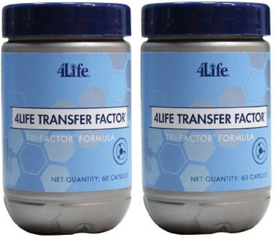 4Life Transfer Factor Formula - Pack of 2 Bottles x 60 Caps (2 Months Pack)(2 x 60 Capsules)