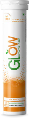 Glow Glutathione L-Glutathione 500 mg + Vitamin C 30 Tablets(60 mg)