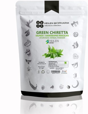 HEILEN BIOPHARM Kalmegh Powder 400 Gm Andrographis Paniculata Kariyatu / Green chirayta / Bhunimbh(400 g)