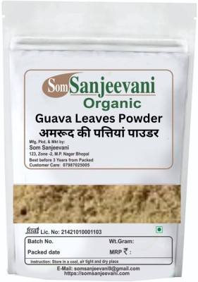 Som Sanjeevani Organic Amrud Guava Leaves Powder 50g | No added Chemical | With 100g Multani Mitti |(50 g)