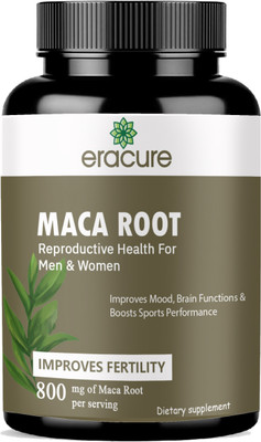 EraCure Maca Root Tablets Enriched with Maca Root Extract (S115)(60 Tablets)