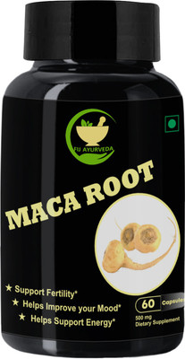 FIJ AYURVEDA Maca Root Extract 60 Capsules(500 mg)