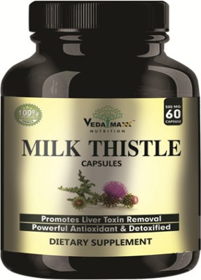 VEDA MAXX Nutrition Milk Thistle Extract Capsules 500 mg(60 mg)