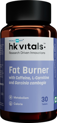 HEALTHKART HK Vitals Fat Burner, Supports Weight Management & Fuels Metabolism(30 Tablets)