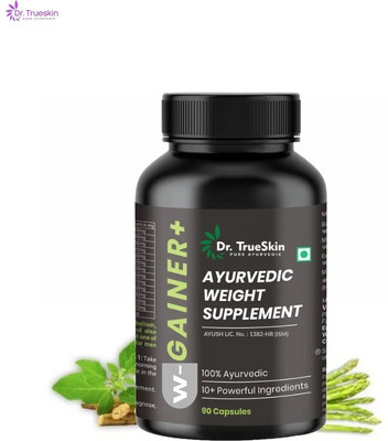 Dr. Trueskin W-Gainer+ Capsules for Natural Growth Support Power(90 Capsules)