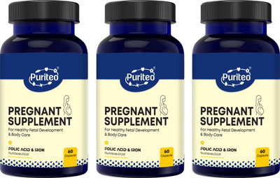 puriteo PREGNANT SUPPLEMENT 03(3 x 60 Capsules)