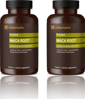 Vitamatix Maca Root Tablets Enriched with Maca Root Extract (S256)(120 Tablets)