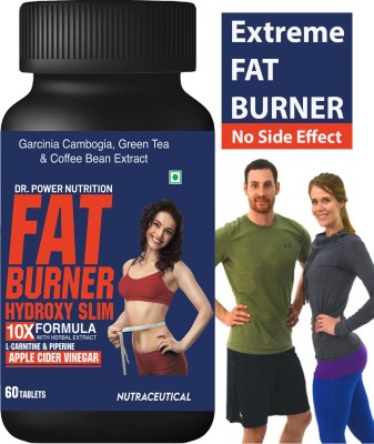 Dr Power Nutrition 10X FAT BURNER Belly Slim Weight Loss Thermogenic Men women Tablet, 60(60 Tablets)