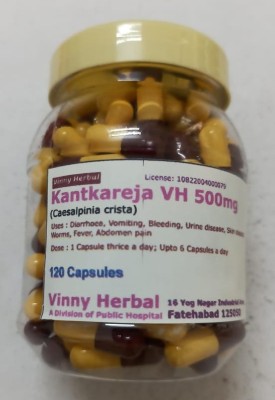 Vinny Herbal Kantkareja VH 500mg Capsules(120 Capsules)
