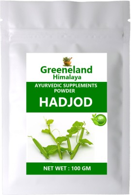 GREENELAND Natural HADJOD POWDER ( 100 GM)(100 g)