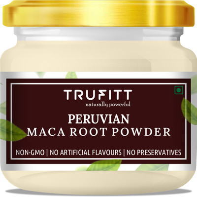 Trufitt Peruvian Yellow Maca Root Powder, Improves Energy And Stamina - 100 GMS(100 g)