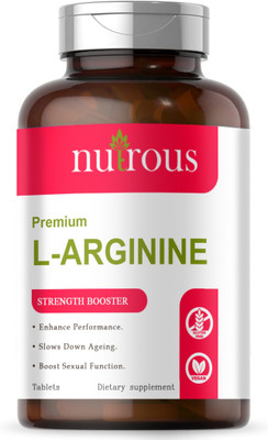 Nutrous L-Arginine 1000mg Tablets Per Serving (S113)(60 Tablets)