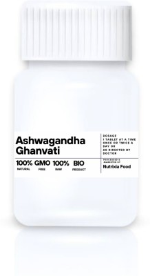 Nutrixia Ashwagandha Ghanvati-Withania somnifera-Indian Ginseng(25 Tablets)