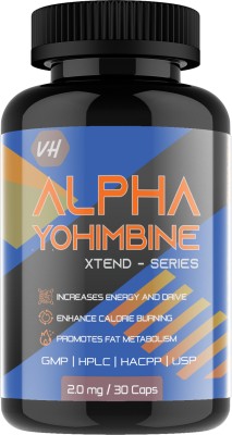 Vitaminhaat Alpha Yohimbine HCL 2Mg 30 Veg Capsules(60 mg)