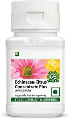 CountryLink Echinacea-citrus Concentrate Plus [60 tablets] pack of 1(60 Tablets)
