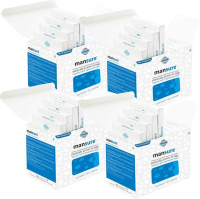ManSure Ayurvedic Reproductive Health Supplement for Men 4 Packs(4 x 100 No)