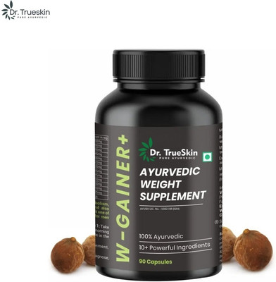 Dr. Trueskin W-Gainer+ Capsules Herbal Nutrition Formula More(90 Capsules)