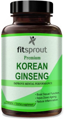 Fitsprout Korean Gingseng for Men & Women Tablets (G65)(30 Tablets)