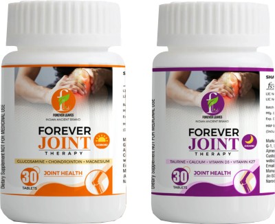 Forever Leaves Joint Therapy–Support Joint Pain Relief, Strength & Flexibility| Knee Specialists(2 x 30 Tablets)