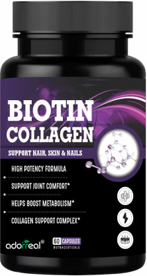 Adorreal Biotin Collagen for Healthy Skin and Nails(2 x 60 Capsules)