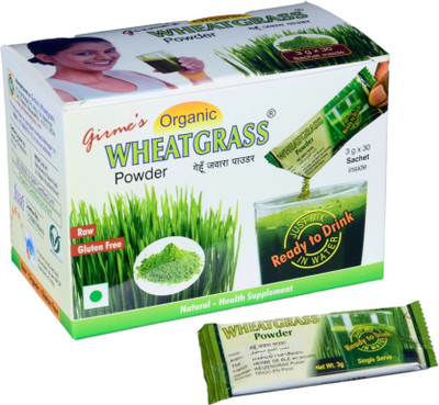 Girme's Wheatgrass Powder - 3gx30 Sachet Pack(90 g)