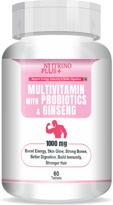 Nutrinoplus Multivitamin with Probiotics & Genseng(60 Capsules)