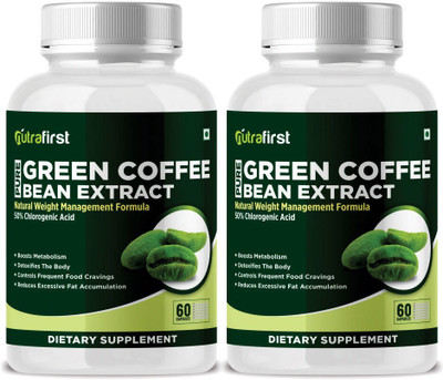 NutraFirst Green Coffee Bean Weight Loss Capsules For Men & Women(2 x 60 Tablets)