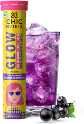 Chicnutrix Glow - Japanese OPITAC Glutathione & Vitamin C for bright & even skin(20 Tablets)