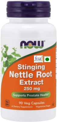 Now Foods Stinging Nettle Root Extract (Urtica dioica) 250 mg, Supports Prostate Health(90 Capsules)