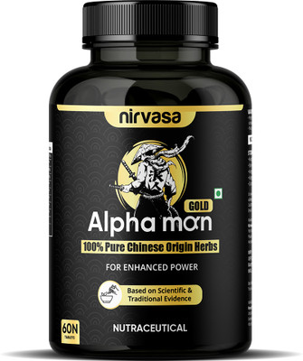 Nirvasa Alphaman Gold Tablet For Men Strength and Stamina(60 Tablets)