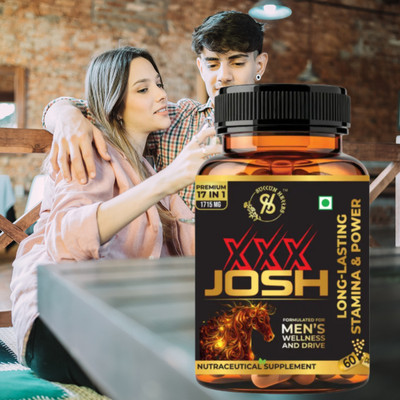 Sukkun Herbs XXX JOSH Tablet for Men XXX Capsules Strength Booster for men XXXJ43(60 Capsules)