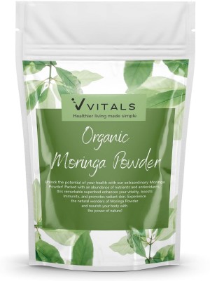 Vvitals Organic Moringa Leaf Powder -Helps in Weight Loss & Improves Hair Growth(200 g)
