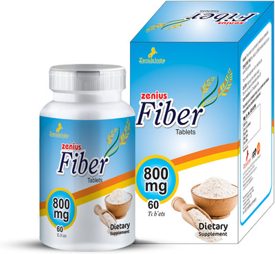 Zenius Fiber Tablets for Maintain a Healthy Digestive System(60 Tablets)