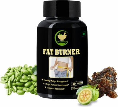 FIJ AYURVEDA Fat Burner Capsule Supports Hunger Suppressant & Weight Loss – 60 Capsules(60 Capsules)