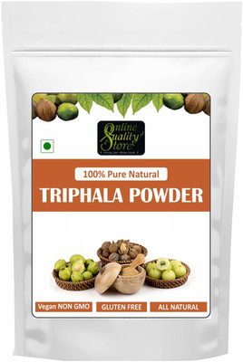Online Quality Store Triphala Powder - 100g | All Natural, Herbal Supplement Triphala Churna Powder(100 g)