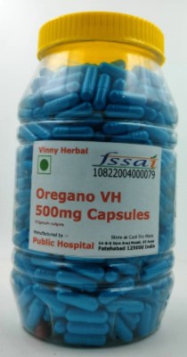 Vinny Herbal Oregano VH Herbal Supplement Capsules 1000 Caps Jar(1000 Capsules)