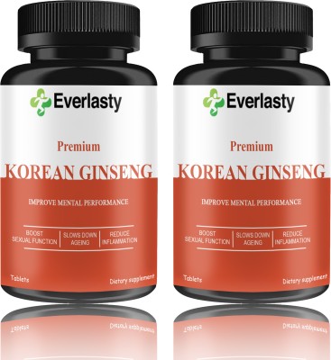 Everlasty Korean Gingseng for Men & Women Tablets (H253)(2 x 60 Tablets)