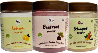 MKELLY BIOTECH Ginger_Beetroot_Lemon(3 x 266.67 g)