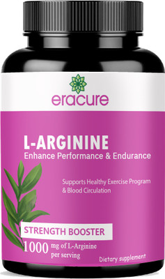 EraCure L-Arginine 1000mg Tablets Per Serving (K66)(30 Tablets)
