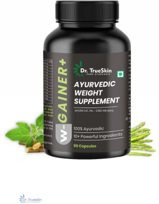 Dr. Trueskin W-Gainer+ Capsules for Strong Body Transformation Power(90 Capsules)