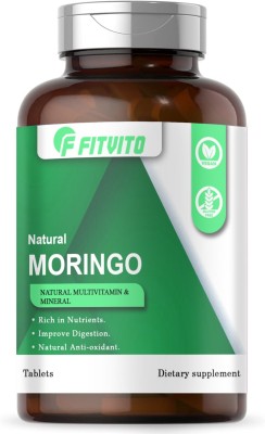 Fitvito Moringa Tablets Natural Moringa Tablets (K72)(30 Tablets)