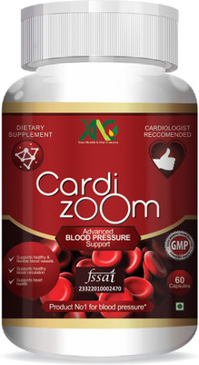 ANC Cardizoom with Coenzyme Q10 & Arjuna Extract For Heart Health(60 Capsules)