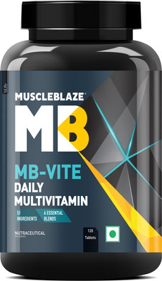 MUSCLEBLAZE MB-VITE Multivitamin(120 No)