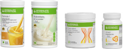 HERBALIFE WEIGHT LOSS F1 MANGO SHAKE SHAKEMATE AFRESH LEMON PROTEIN POWDER 200G(1.255 kg)