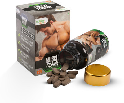 Nature Sure Muscle Charge Tablets for Men – 1 Pack (60 Tablets)(60 No)
